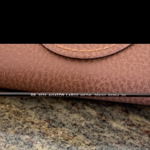 Ray-Ban Aviator Sunglasses RB3025 55mm New - Picture 3 of 16